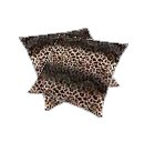 leopard chair pillows